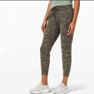 Lululemon Ready to Rulu Jogger 29" Heritage Camo Dark Olive Green Twill